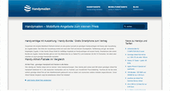 Desktop Screenshot of handymailen.de